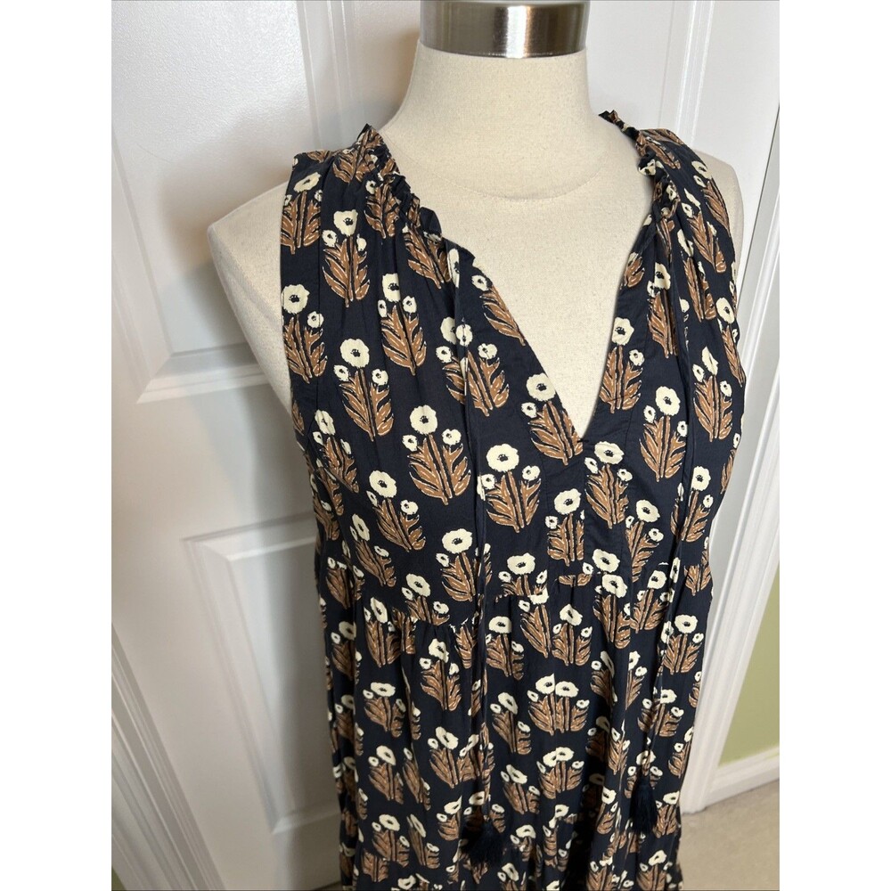 TUCKERNUCK Maxi Dress Nightly Daisy Salted Paloma Caftan Boho Peasant Women’s S - Picture 3 of 10